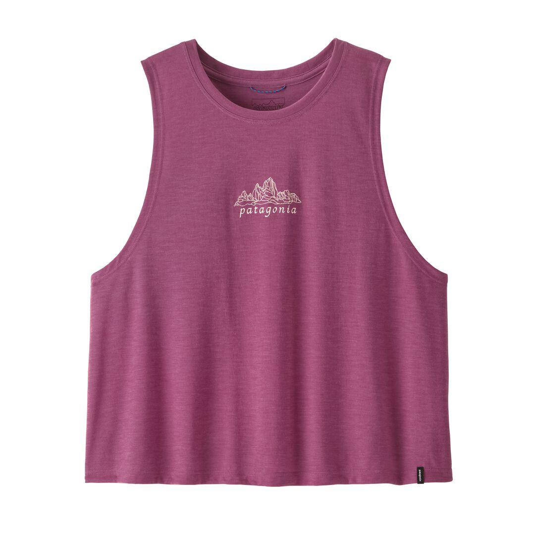Capilene® Cool Trail Cropped Tank Top | Patagonia outlet