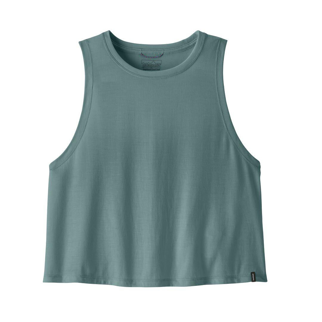 Capilene® Cool Trail Cropped Tank Top | Patagonia outlet