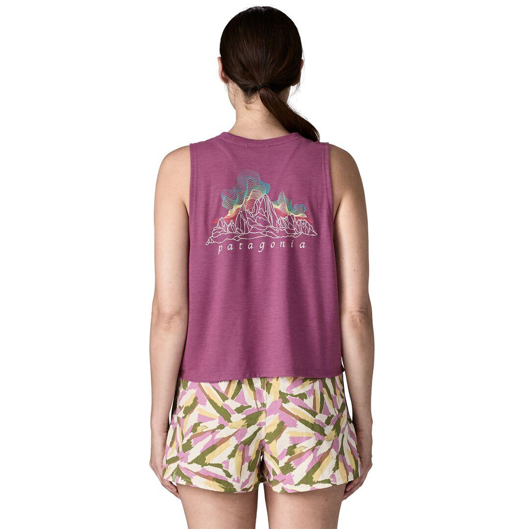 Capilene® Cool Trail Cropped Tank Top | Patagonia outlet